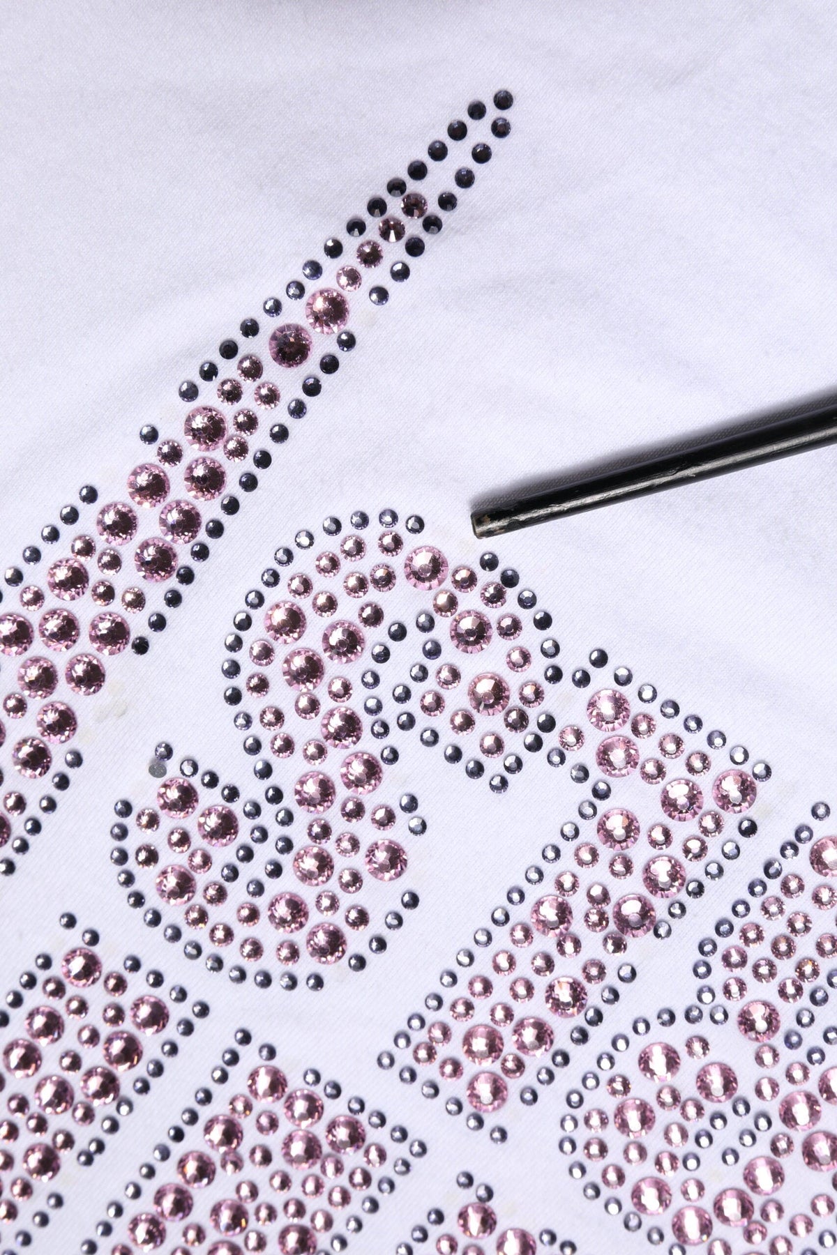 Philipp Plein White Embellished CrewNeck Short Sleeve T-shirt