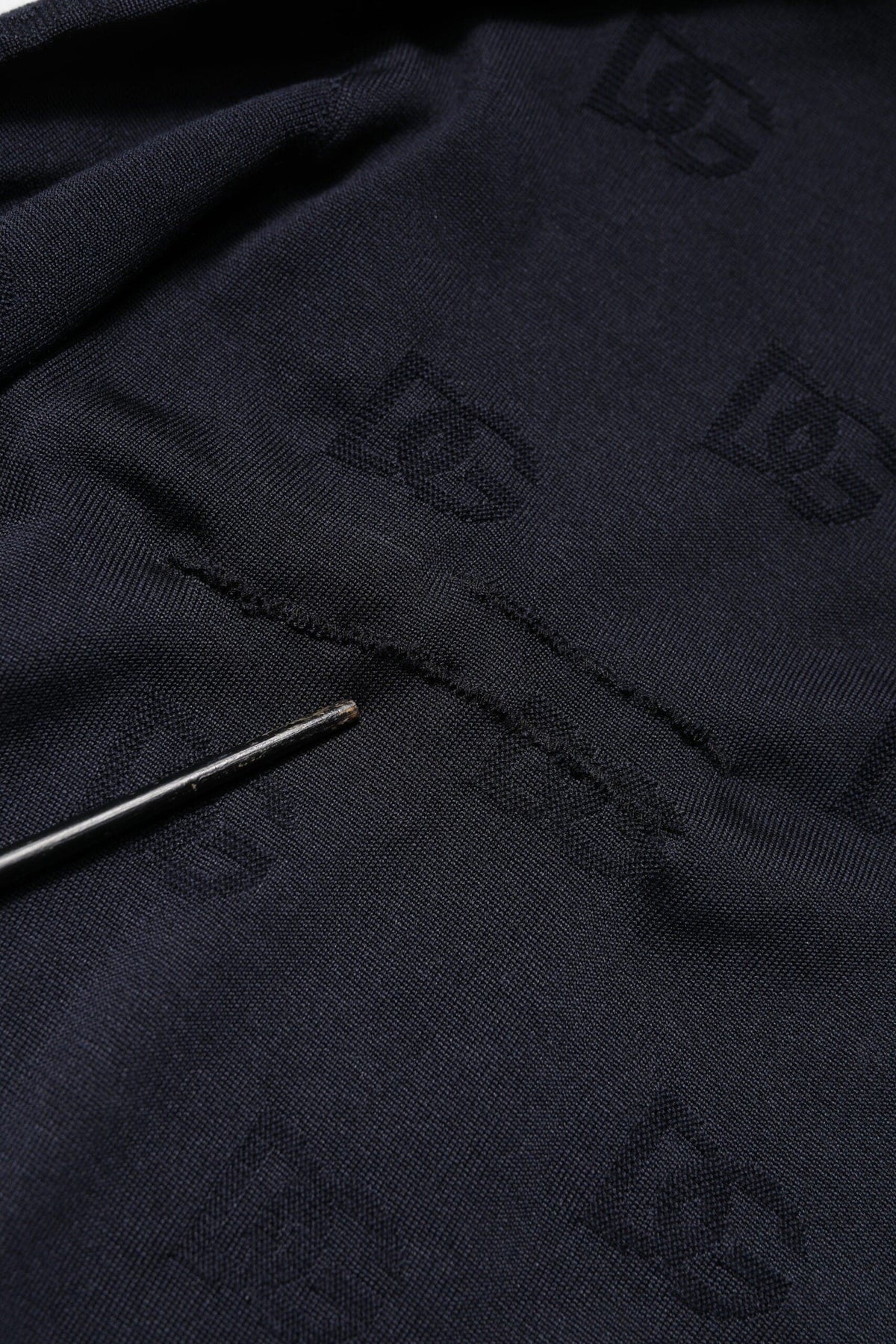 Dolce & Gabbana Black Silk Crew Neck Sweatshirt Sweater