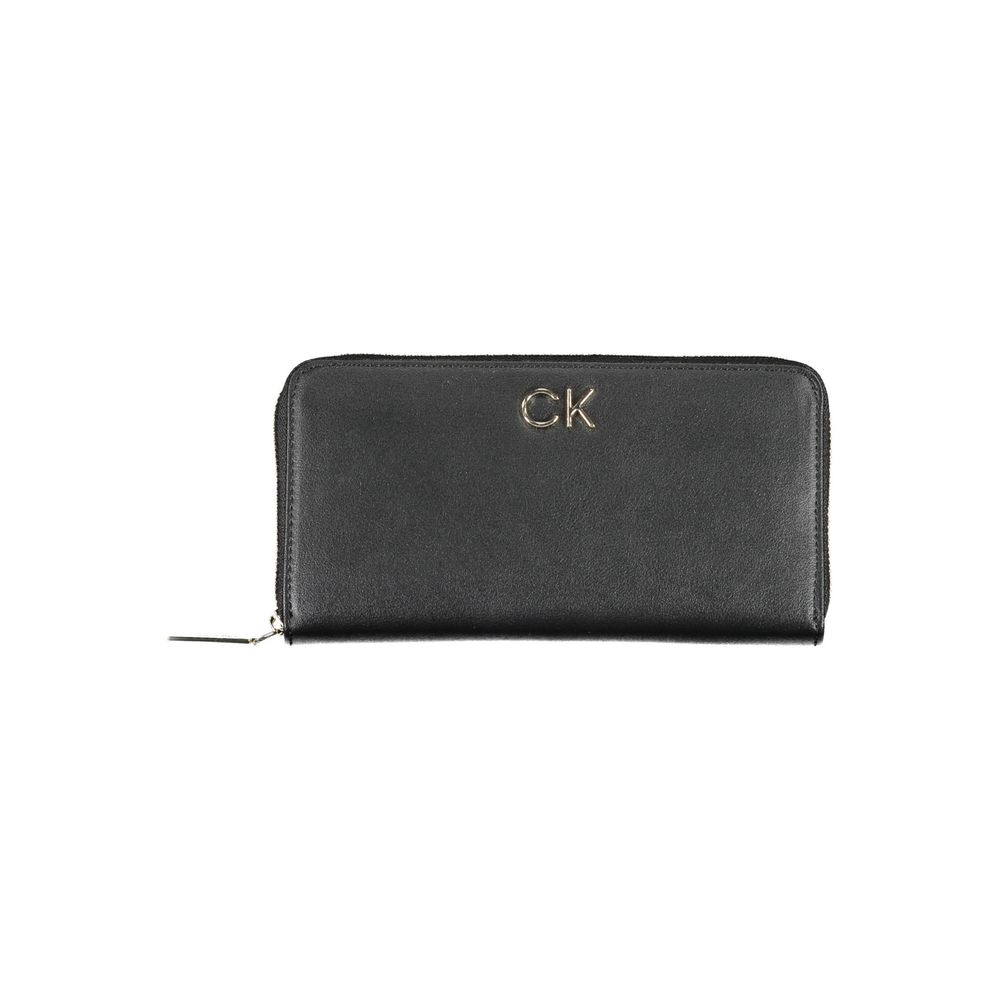 Calvin Klein Nero Poliuretano Women Wallet
