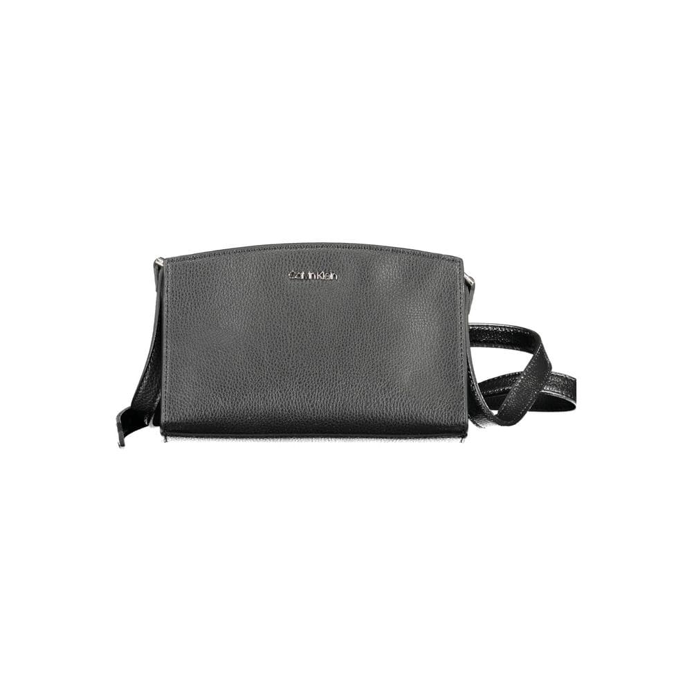 Calvin Klein Black Polyester Women Shoulder Bag