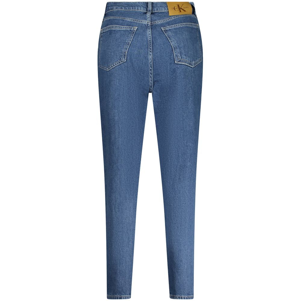 Calvin Klein Blu Cotton Women's Jean