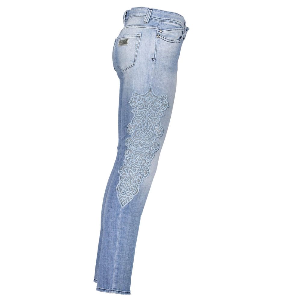 Just Cavalli Azzurro Cotton Women Jeans