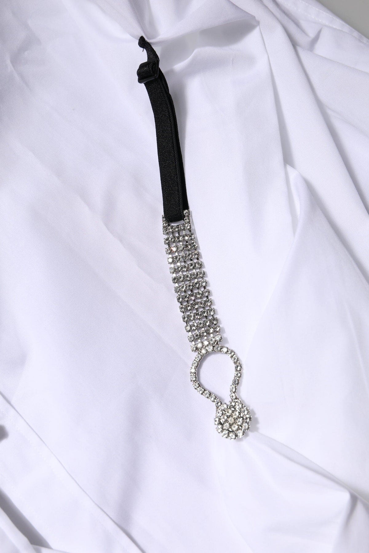 Dolce &amp; Gabbana Haut à manches longues orné de strass blancs