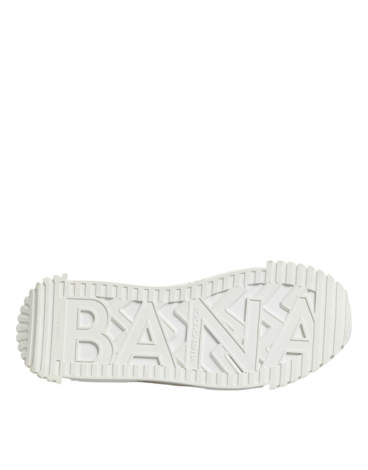 Baskets basses Dolce &amp; Gabbana NS1 en coton blanc