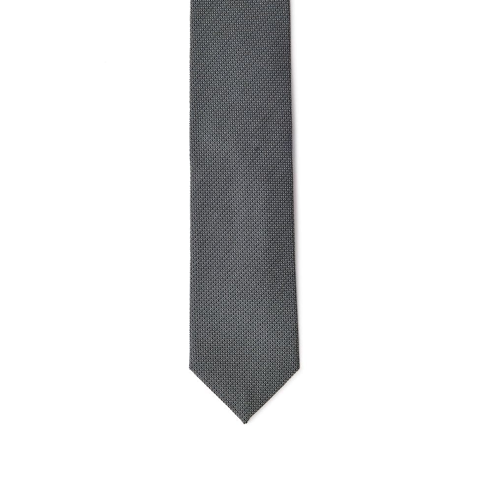 Jil Sander Gray Silk Tie