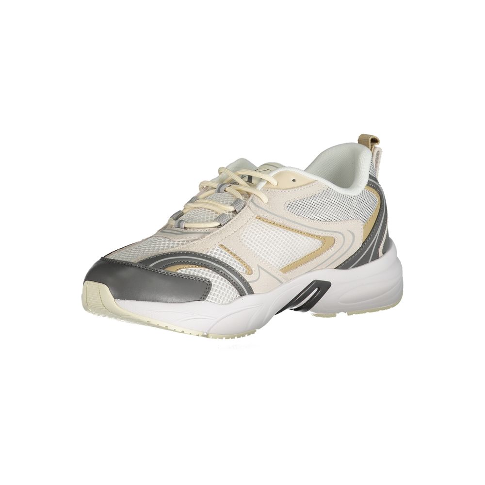Calvin Klein Beige Polyurethane Men Sneaker