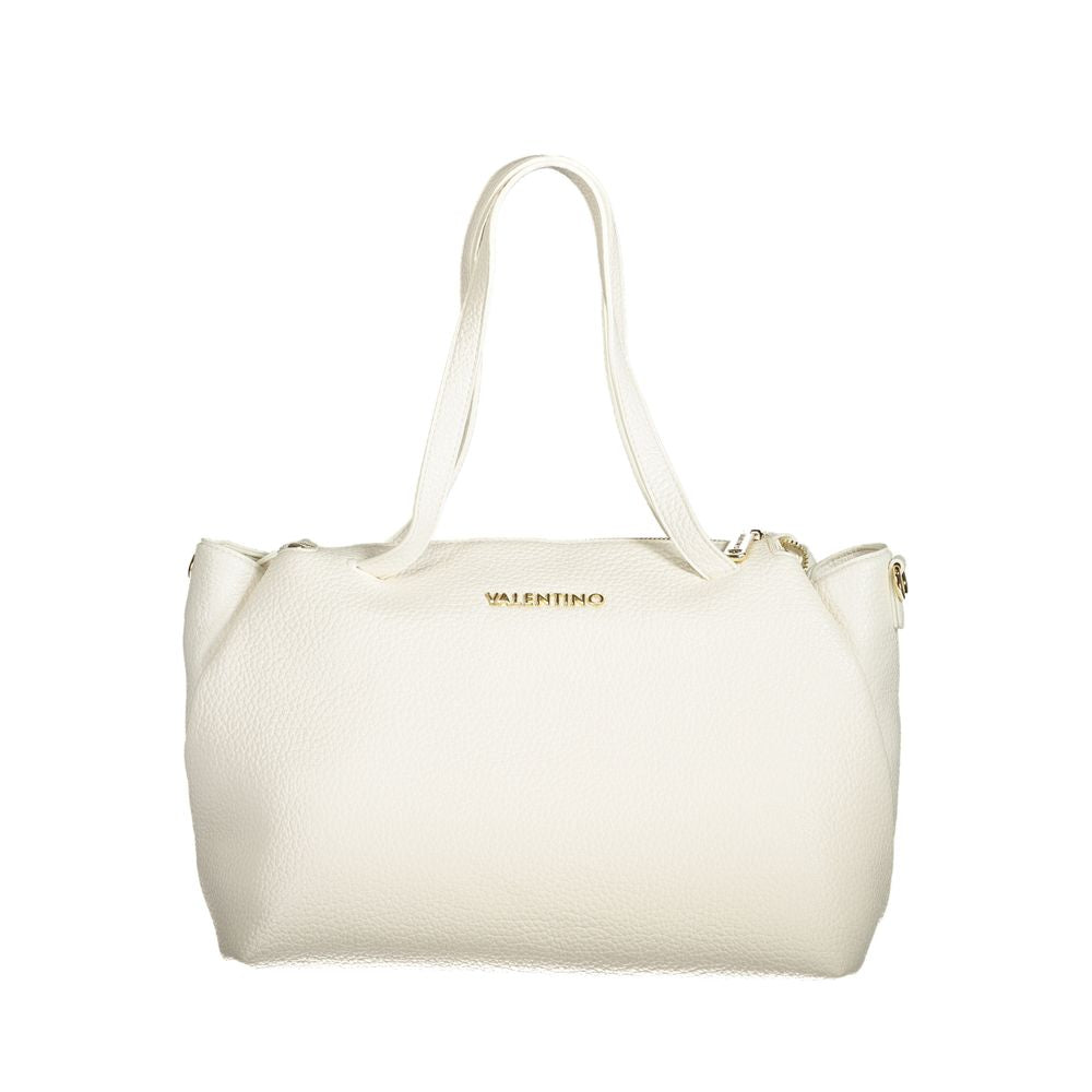 Valentino White Polyethylene Handbag