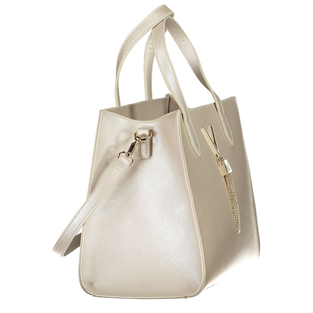 Valentino Gray Polyethylene Handbag