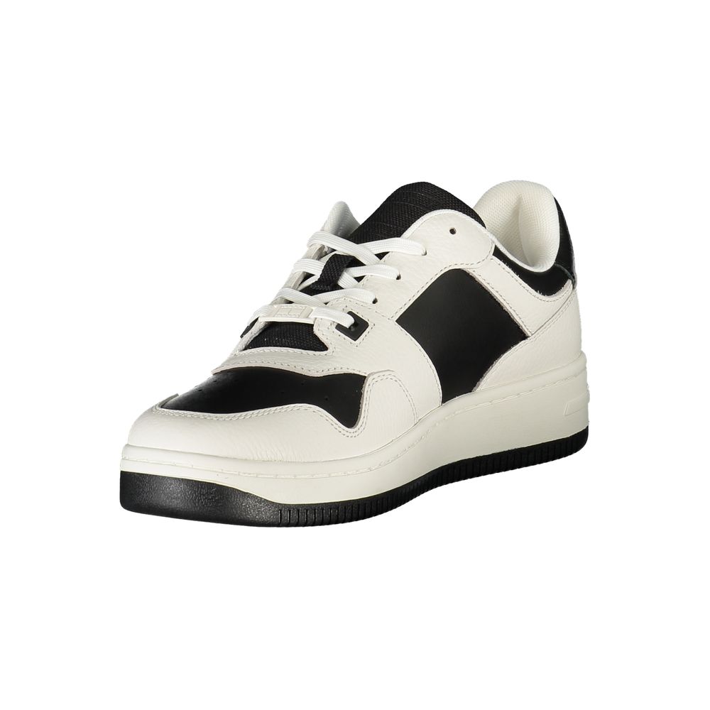 Tommy Hilfiger White Leather Mens Sneaker