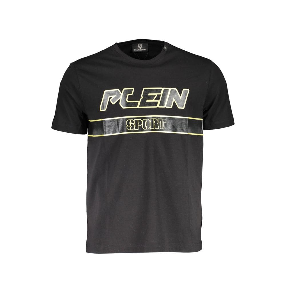 Plein Sport Black Cotton Men's T-Shirt