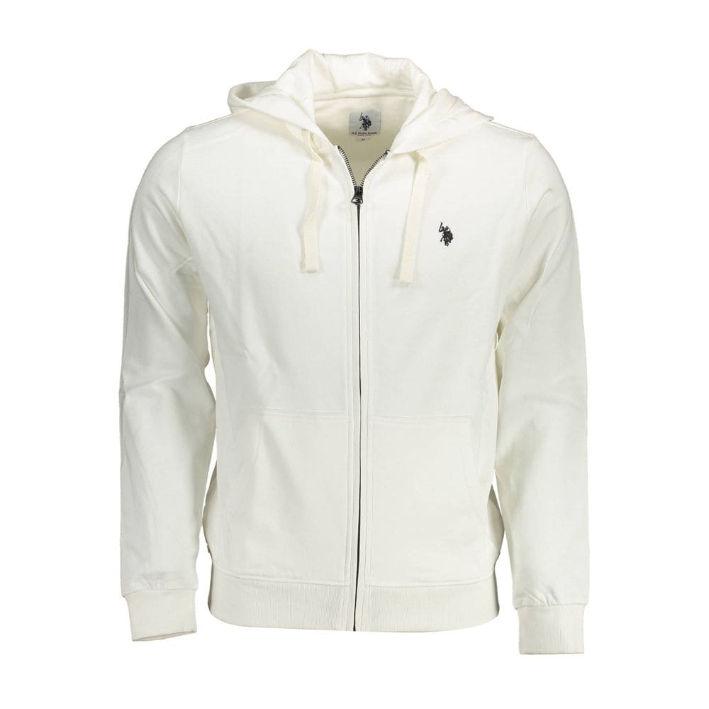 U.S. POLO ASSN. White Cotton Men's Hoodie