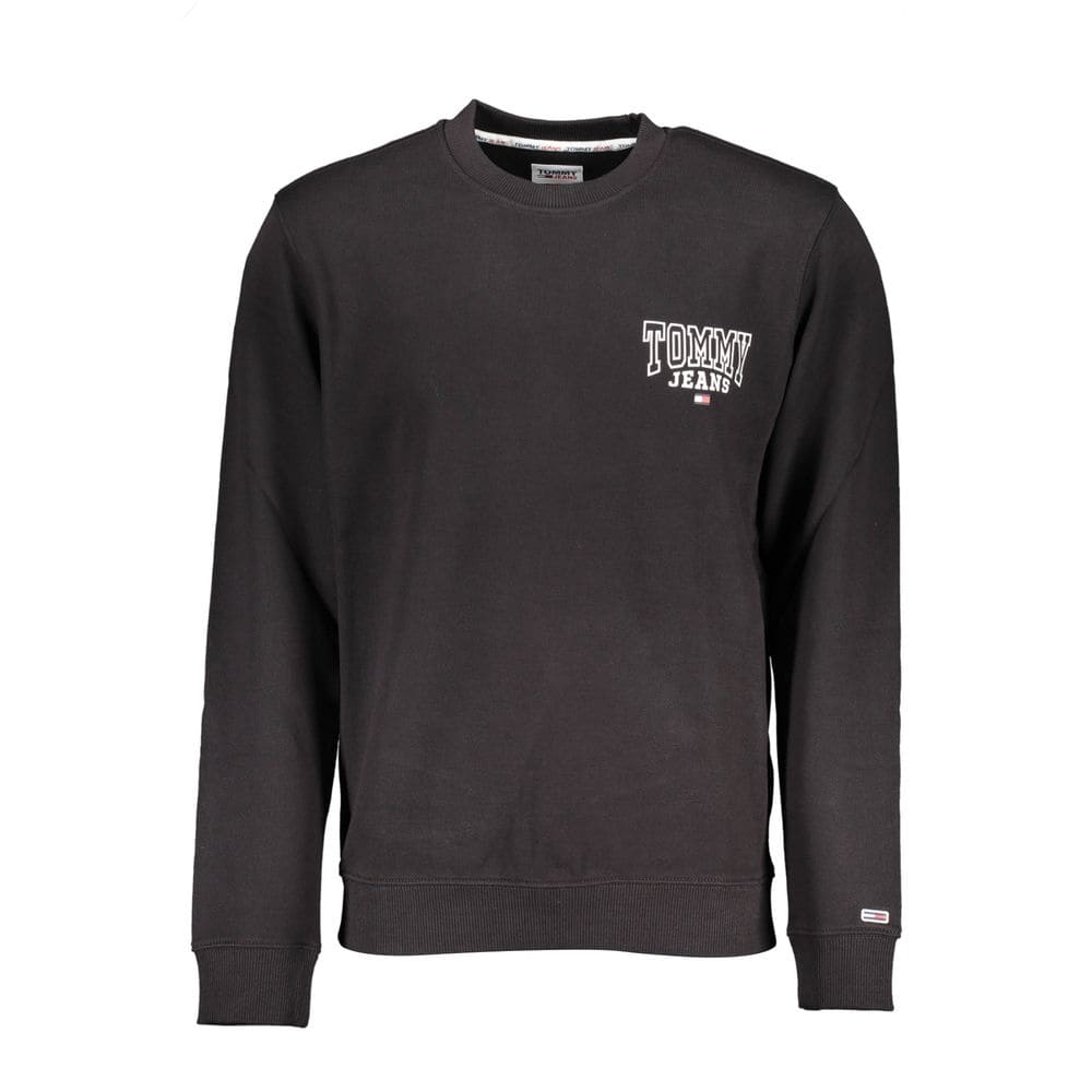 Tommy Hilfiger Black Cotton Men's Sweatshirt