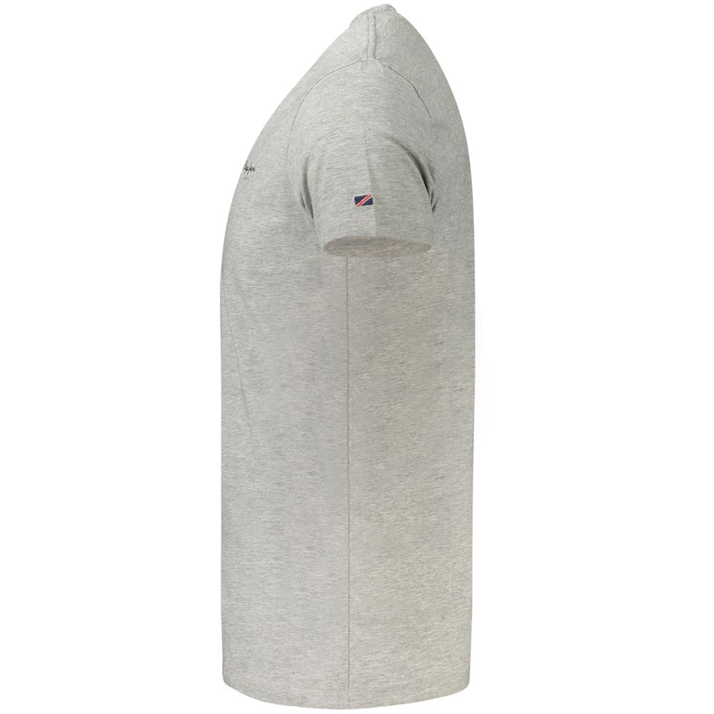 Pepe Jeans Grigio Cotton Men T-Shirt