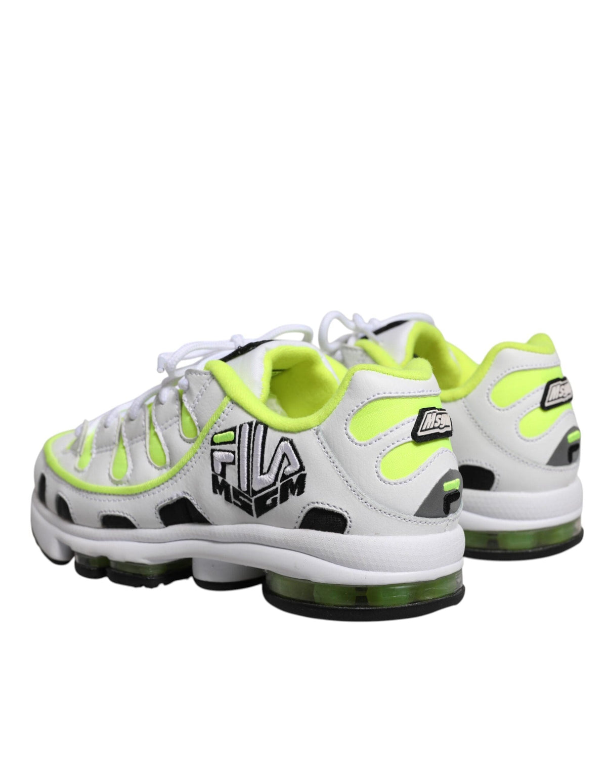 Baskets basses multicolores à lacets MSGM