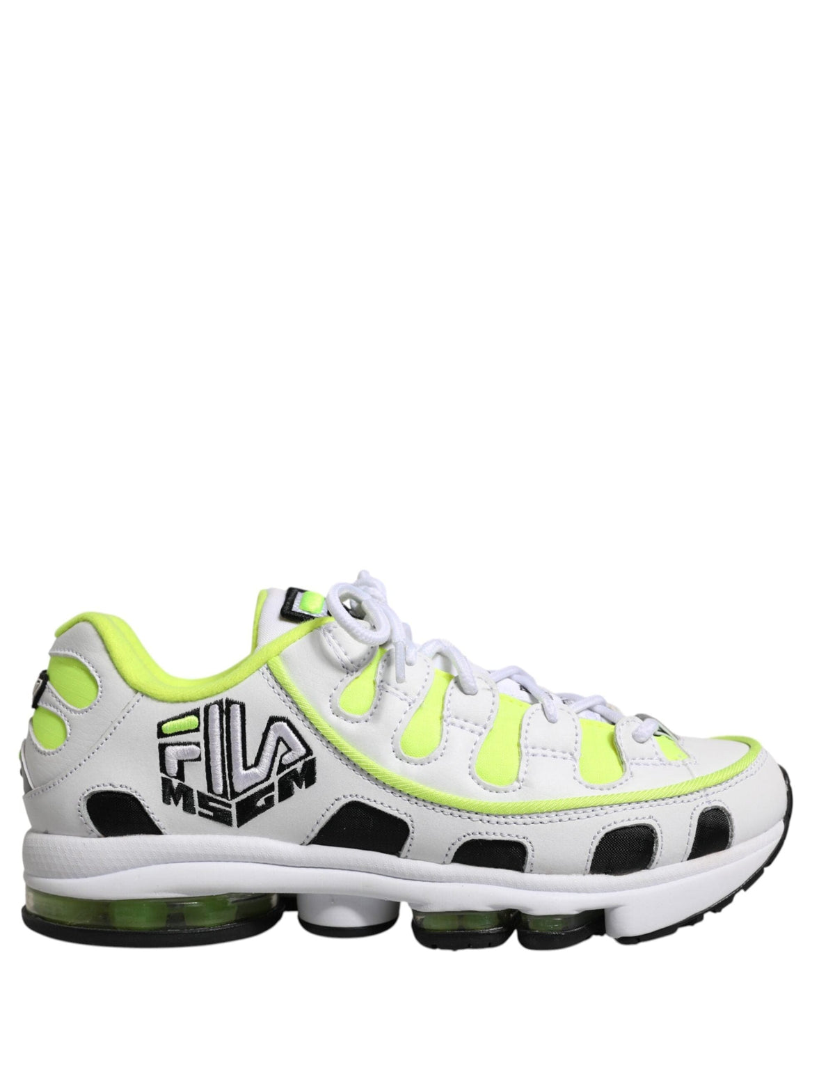 Baskets basses multicolores à lacets MSGM