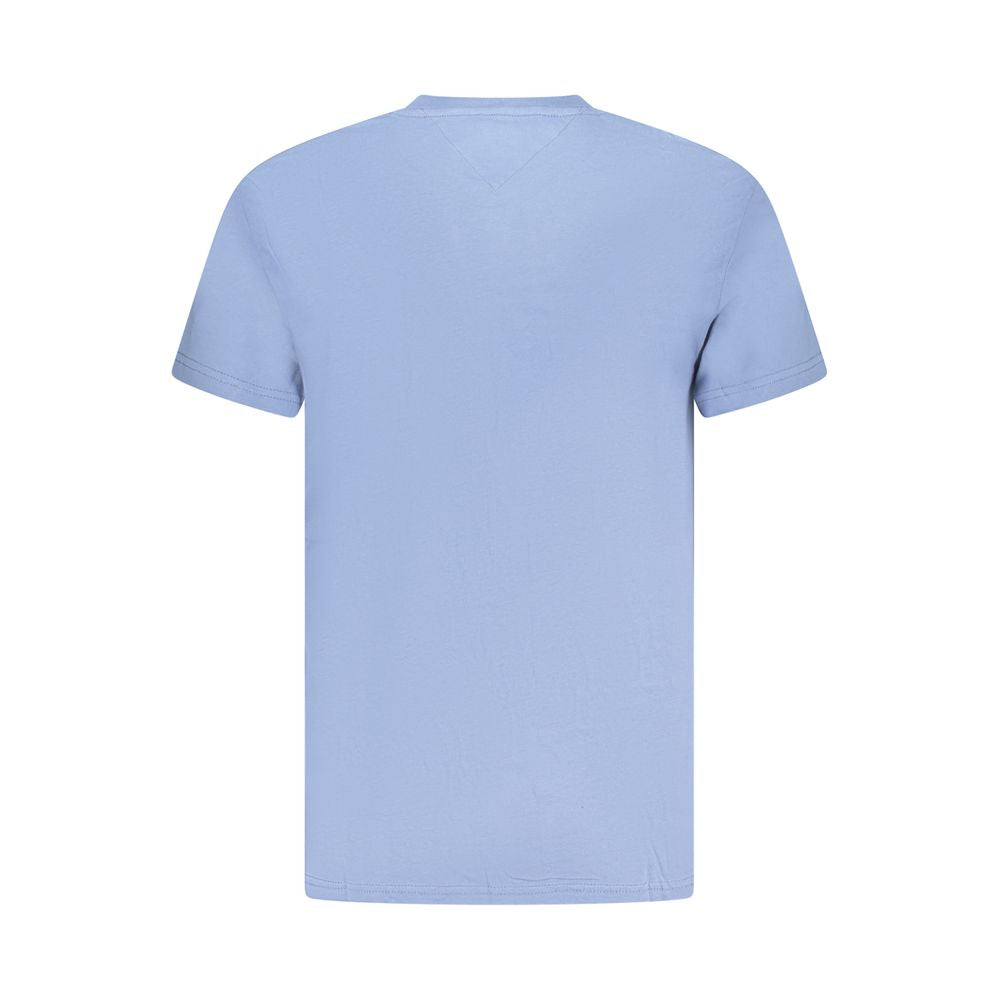 Tommy Hilfiger Azzurro Cotton Men T-Shirt