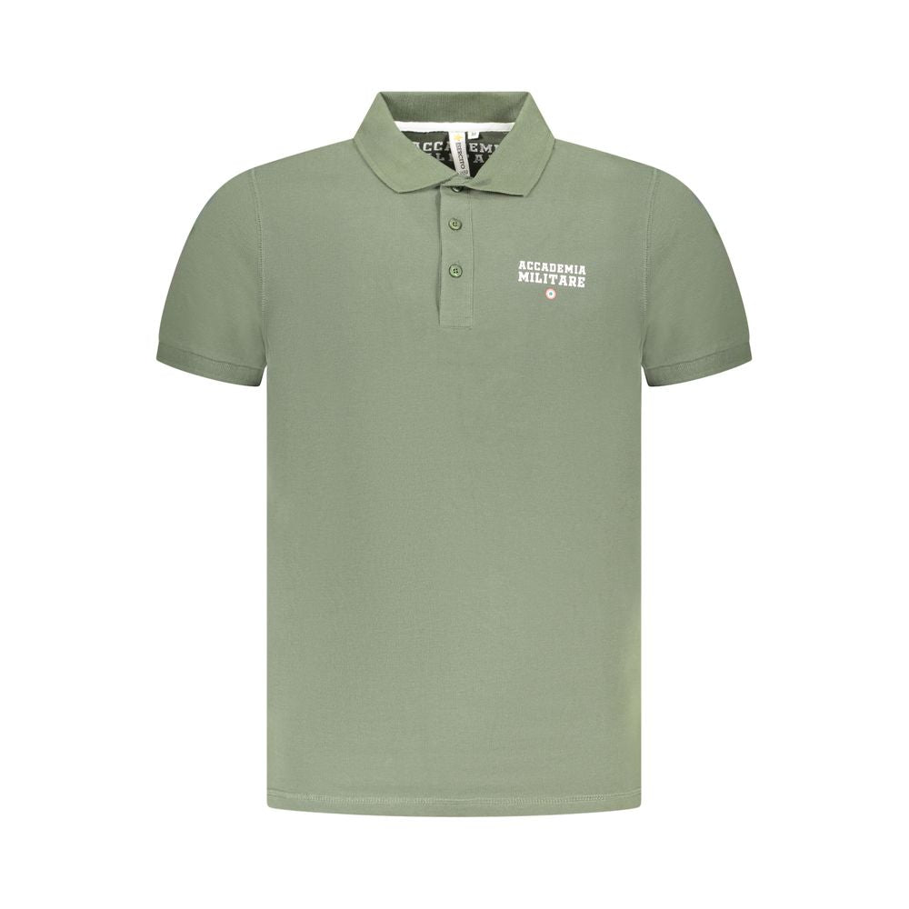 Accademia Militare Verde Cotton Men Polo