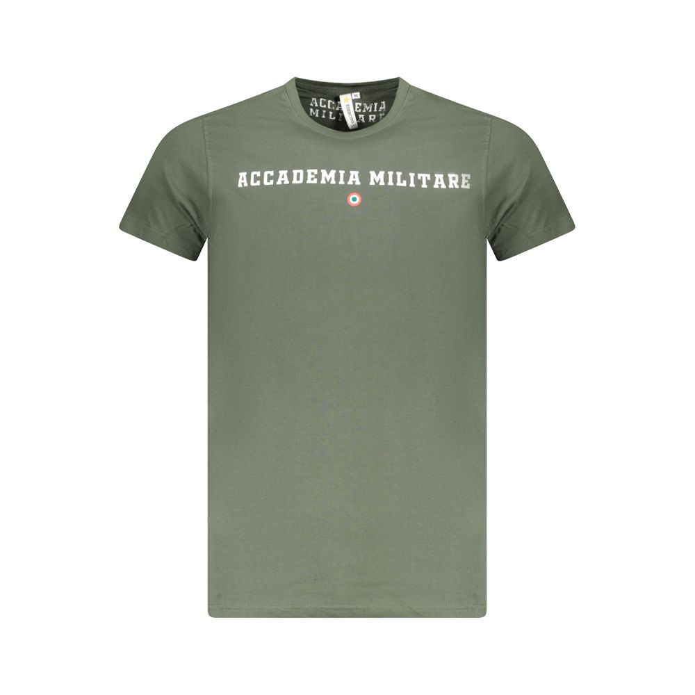 Accademia Militare Verde Cotton Men T-Shirt