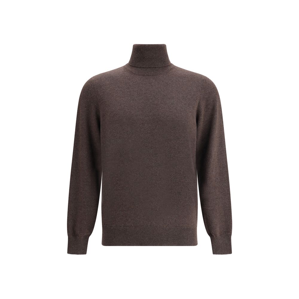 Brunello Cucinelli Brown Cashmere Cashmere Sweater