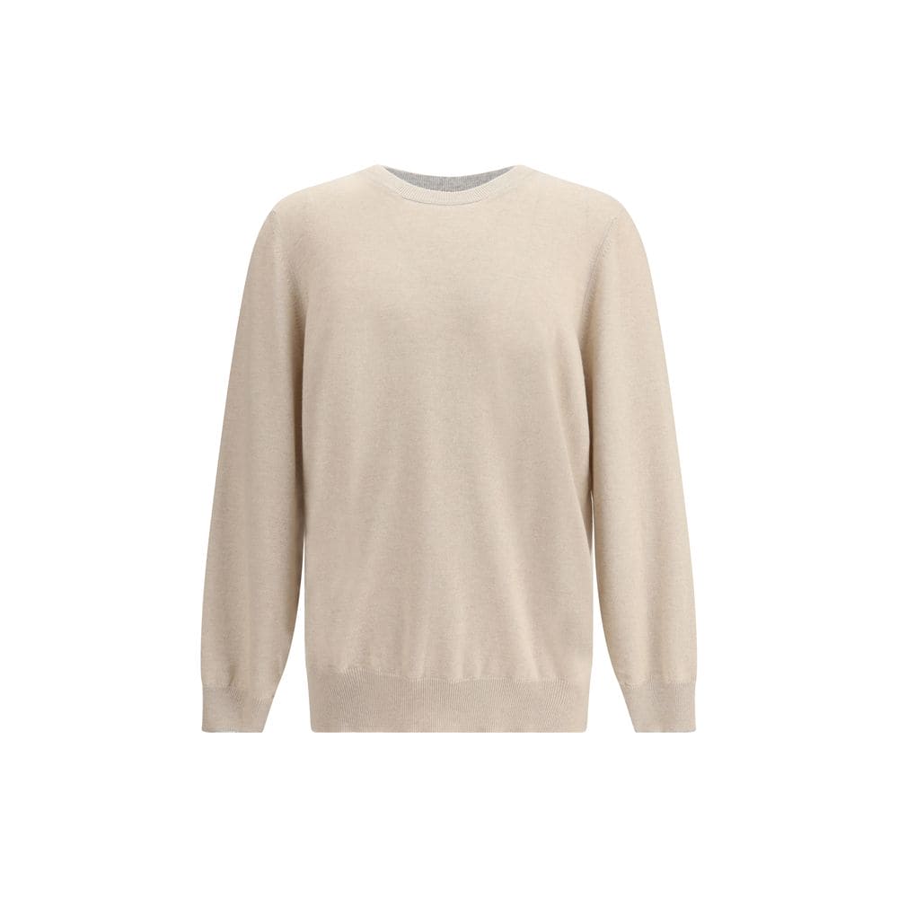 Brunello Cucinelli Beige Cashmere Cashmere Sweater