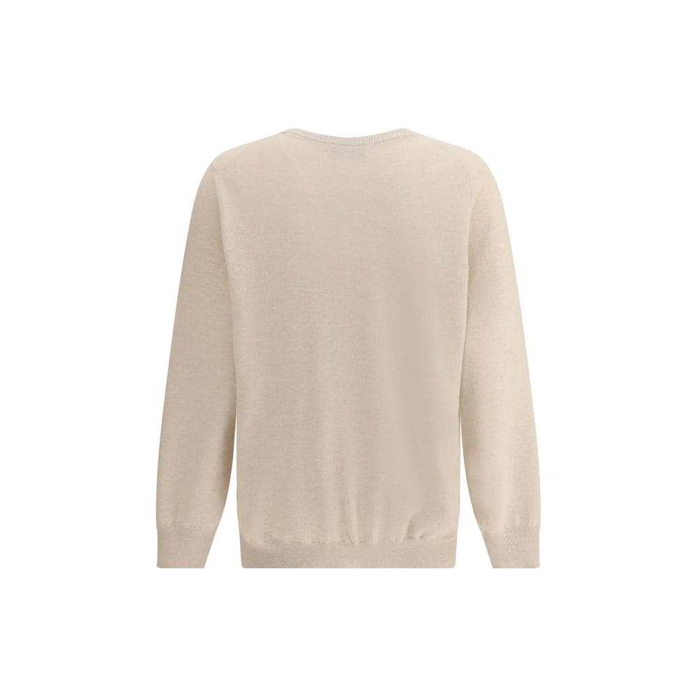 Brunello Cucinelli Beige Cashmere Cashmere Sweater