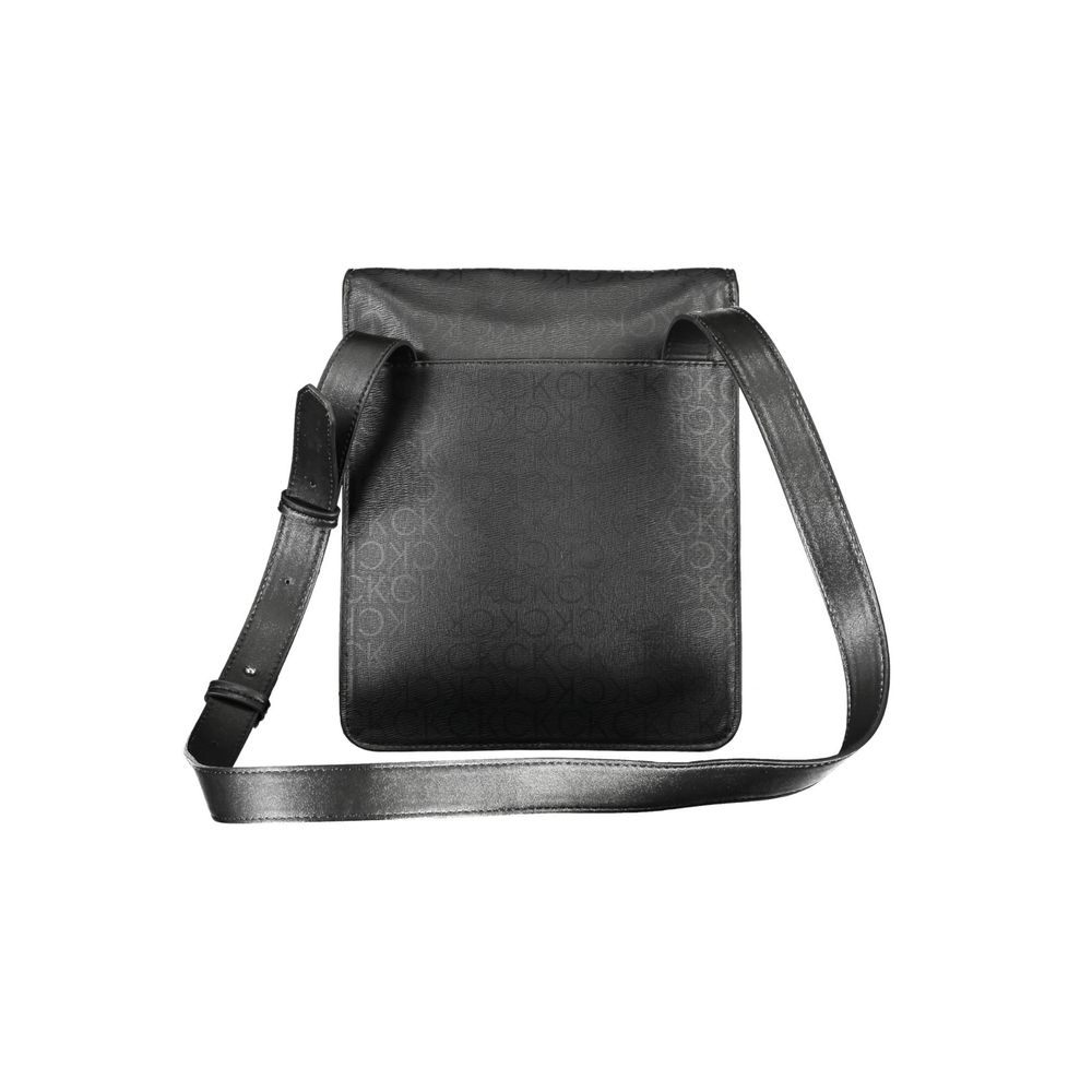 Calvin Klein Black Polyester Mens Shoulder Bag