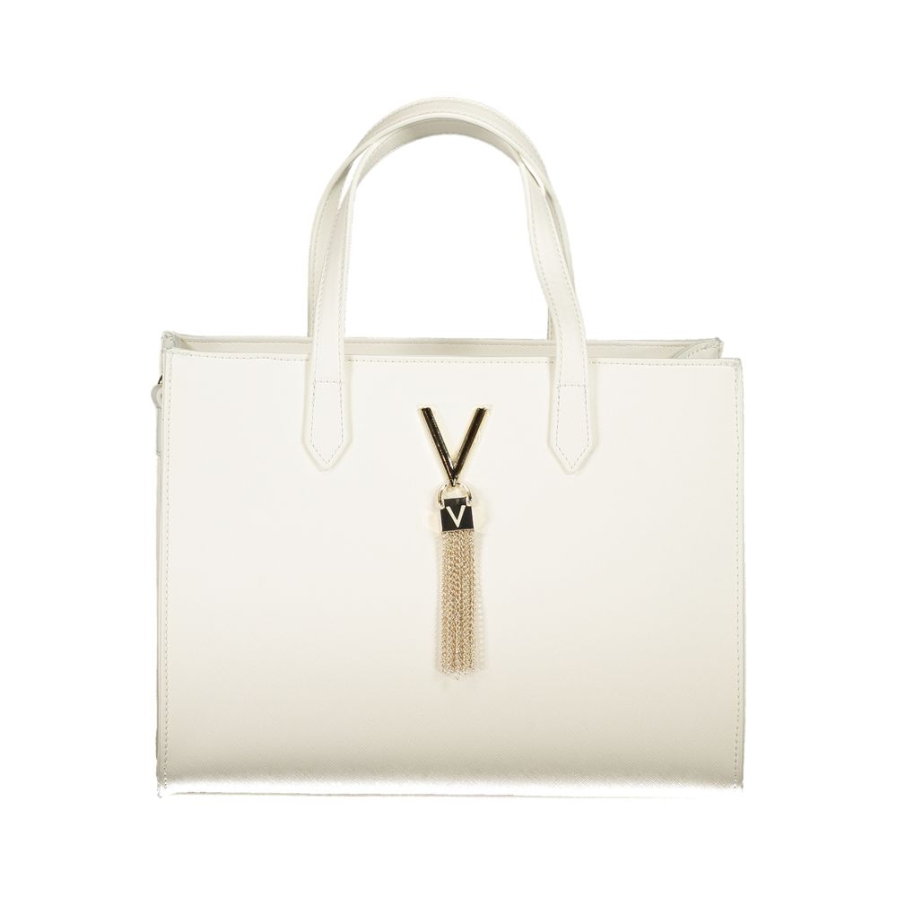 Valentino White Polyethylene Handbag