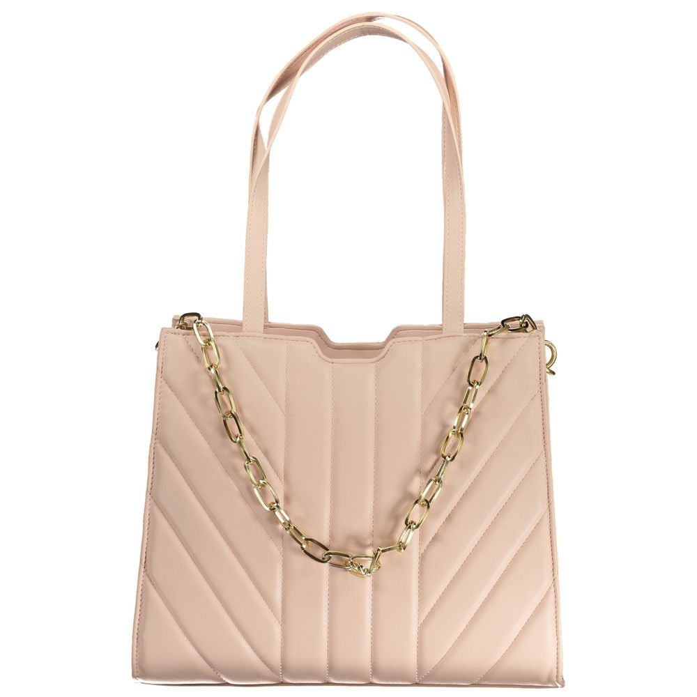 Valentino Rosa Polyurethane Womens Bag