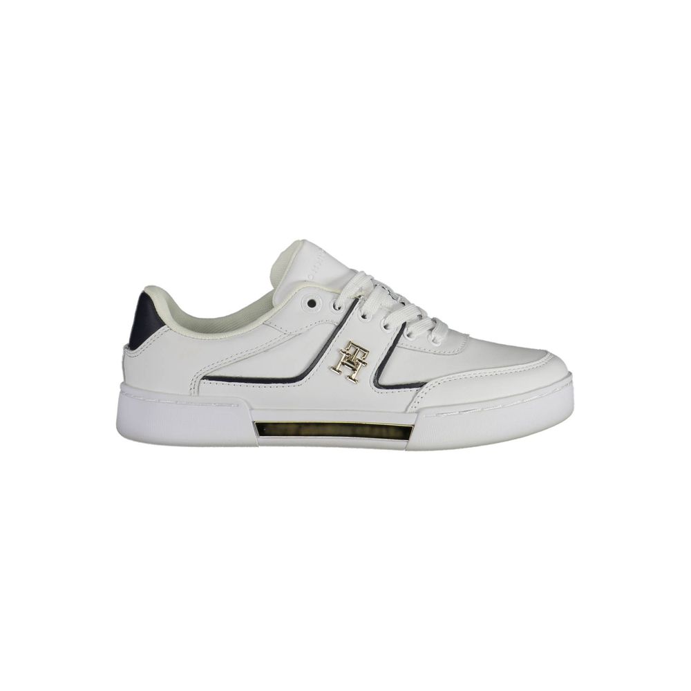 Tommy Hilfiger Bianco Leather Women Sneaker