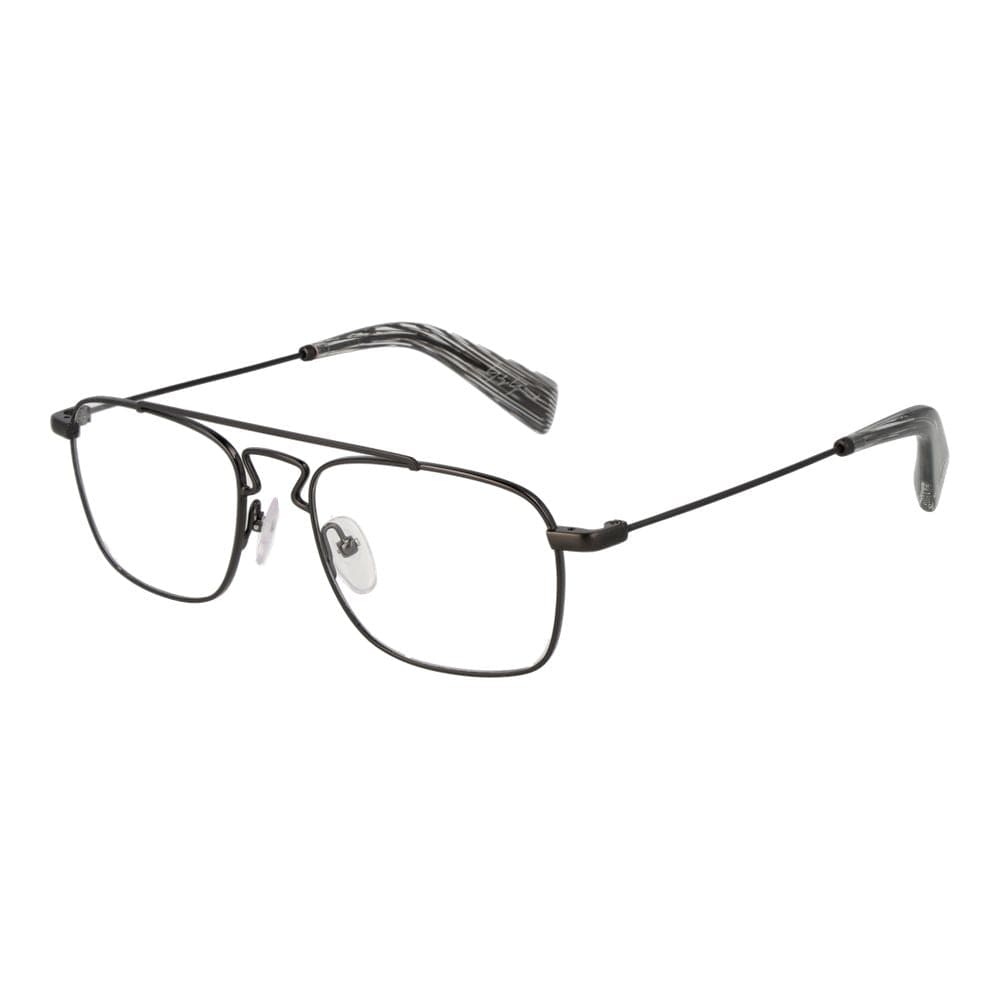 Yohji Yamamoto Gray Metal Glasses (Frames)