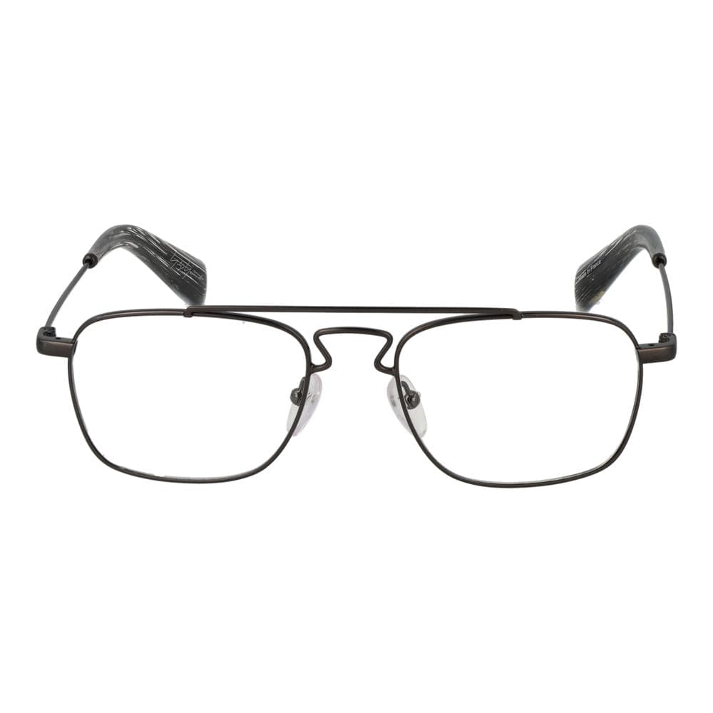 Yohji Yamamoto Gray Metal Glasses (Frames)