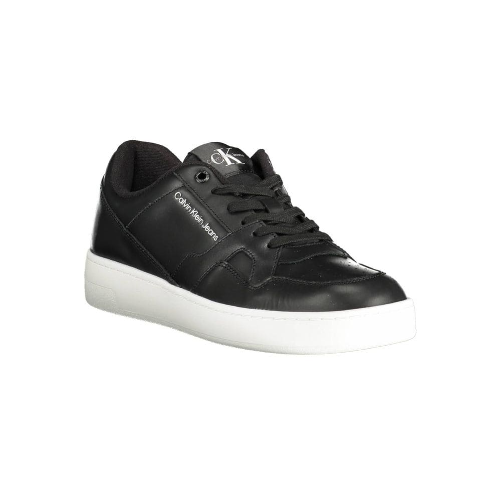 Calvin Klein Black Polyester Mens Sneaker