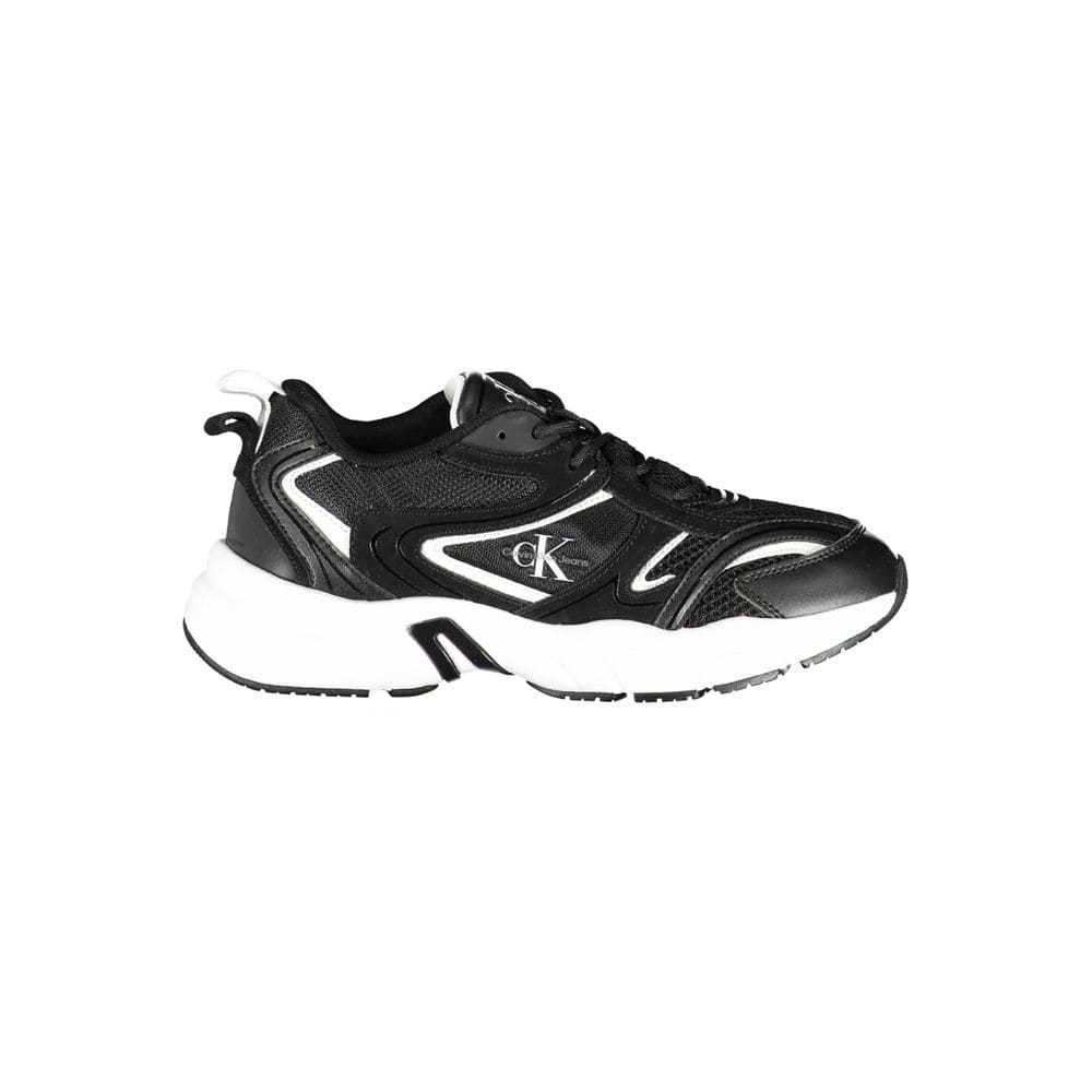 Calvin Klein Black Polyurethane Women Sneaker