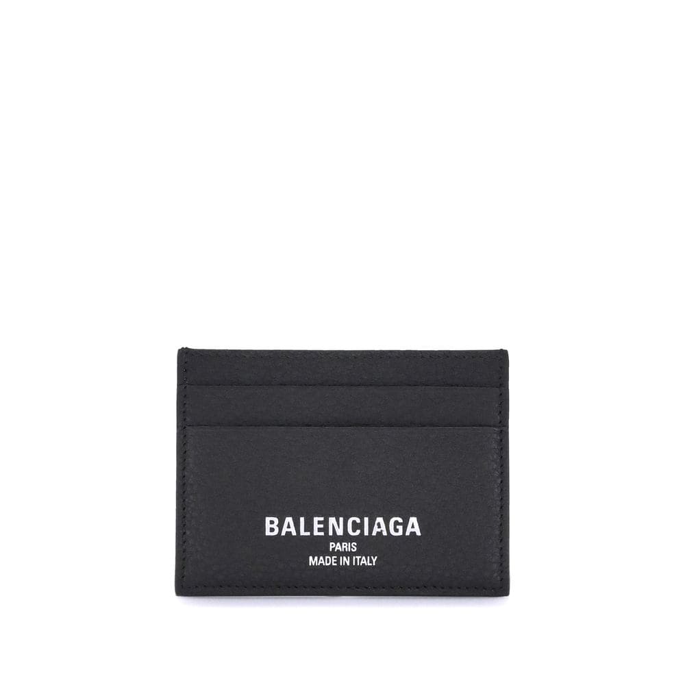 Balenciaga Black Calf Leather Bos Taurus Wallet