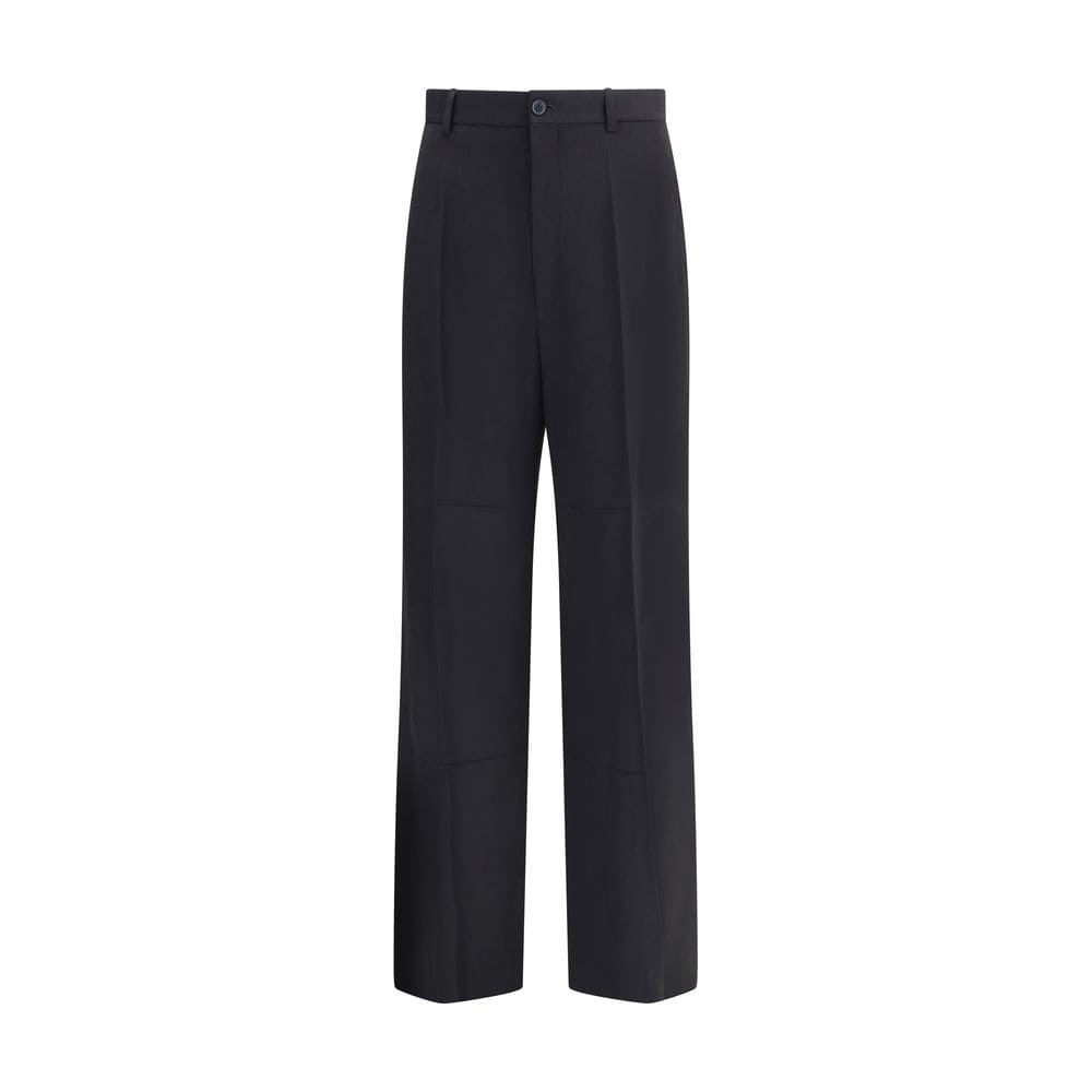 Balenciaga Black Viscose Dress Pants