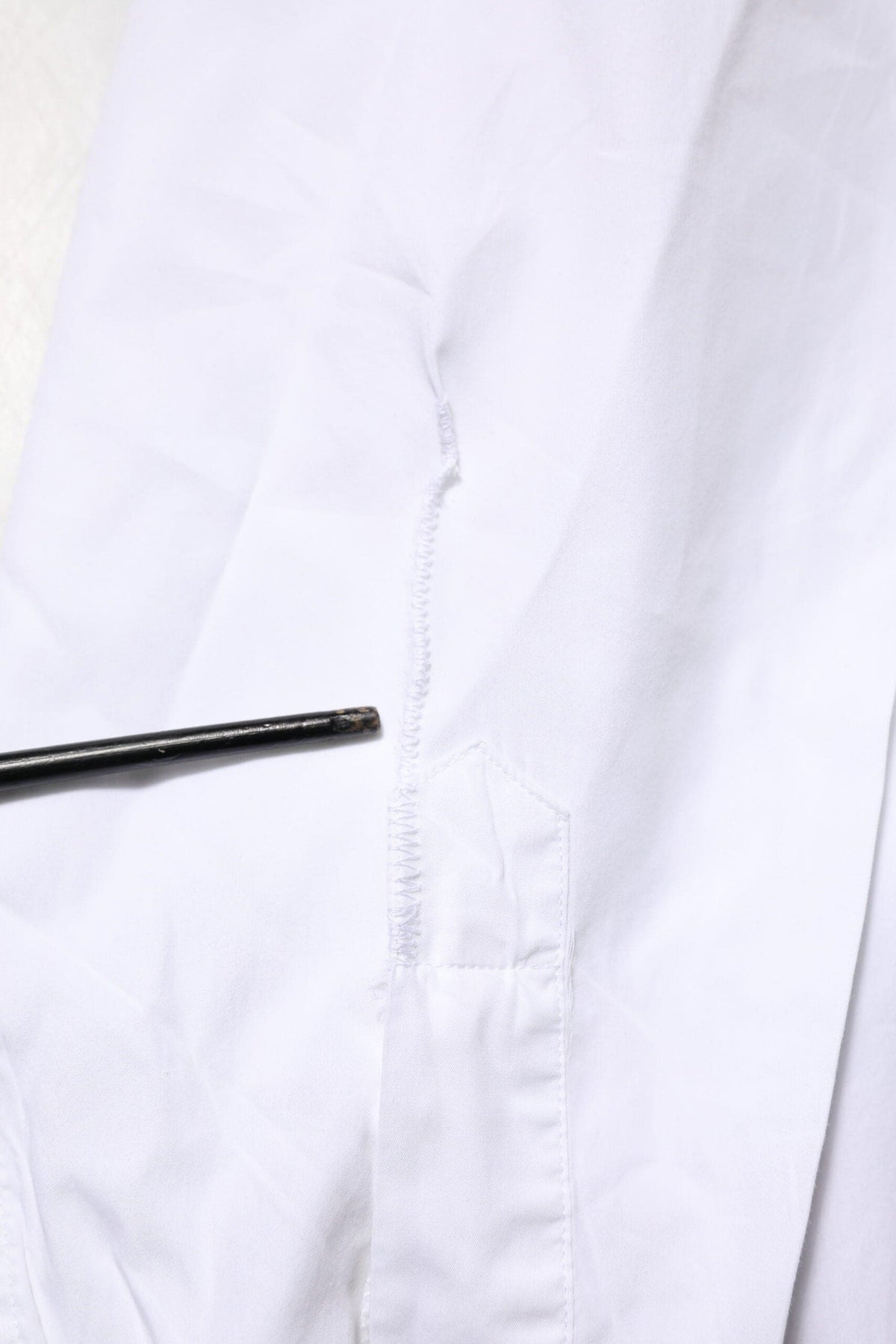 Dolce & Gabbana White Rose Embroidery Collared Shirt Top