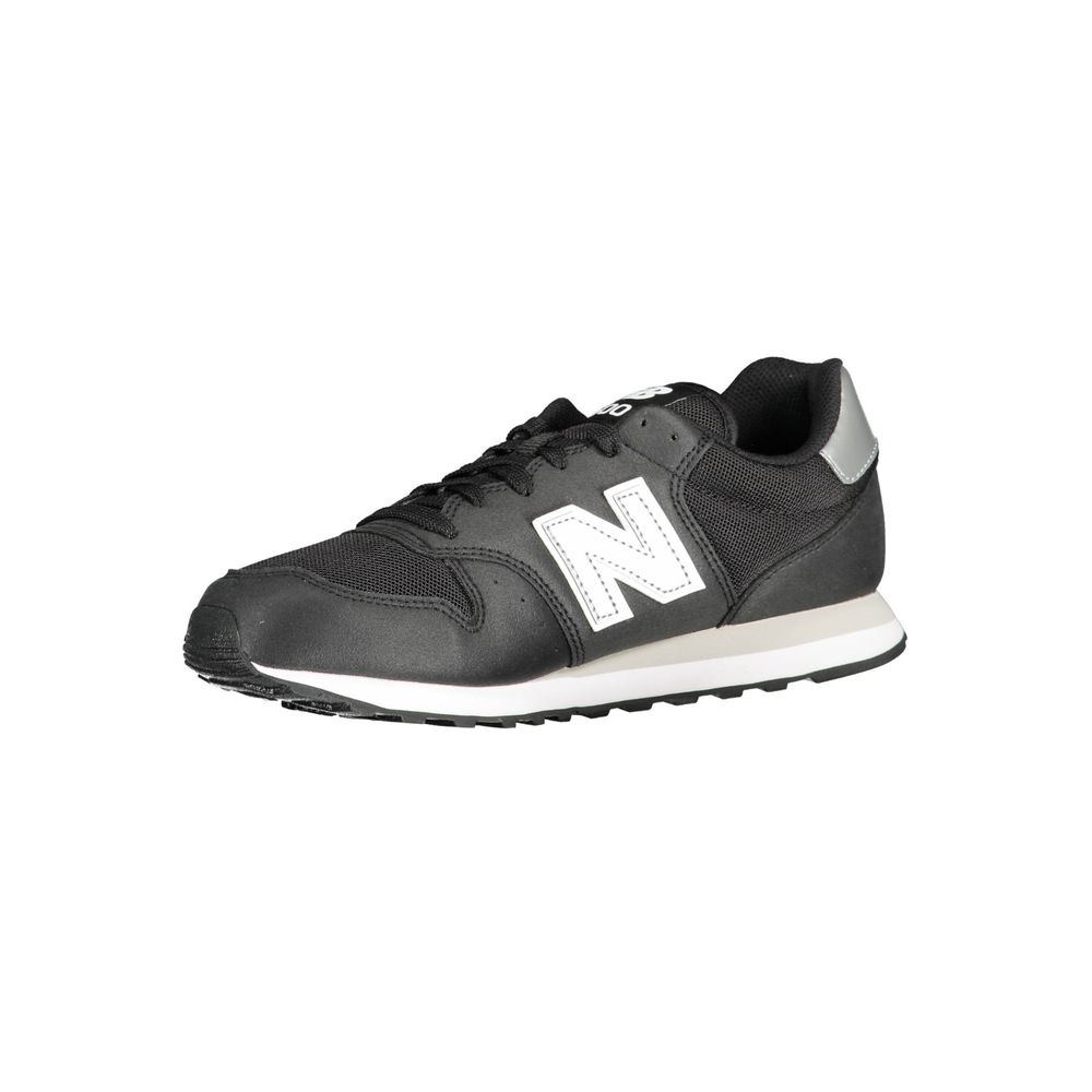 New Balance Black Polyester Men Sneaker