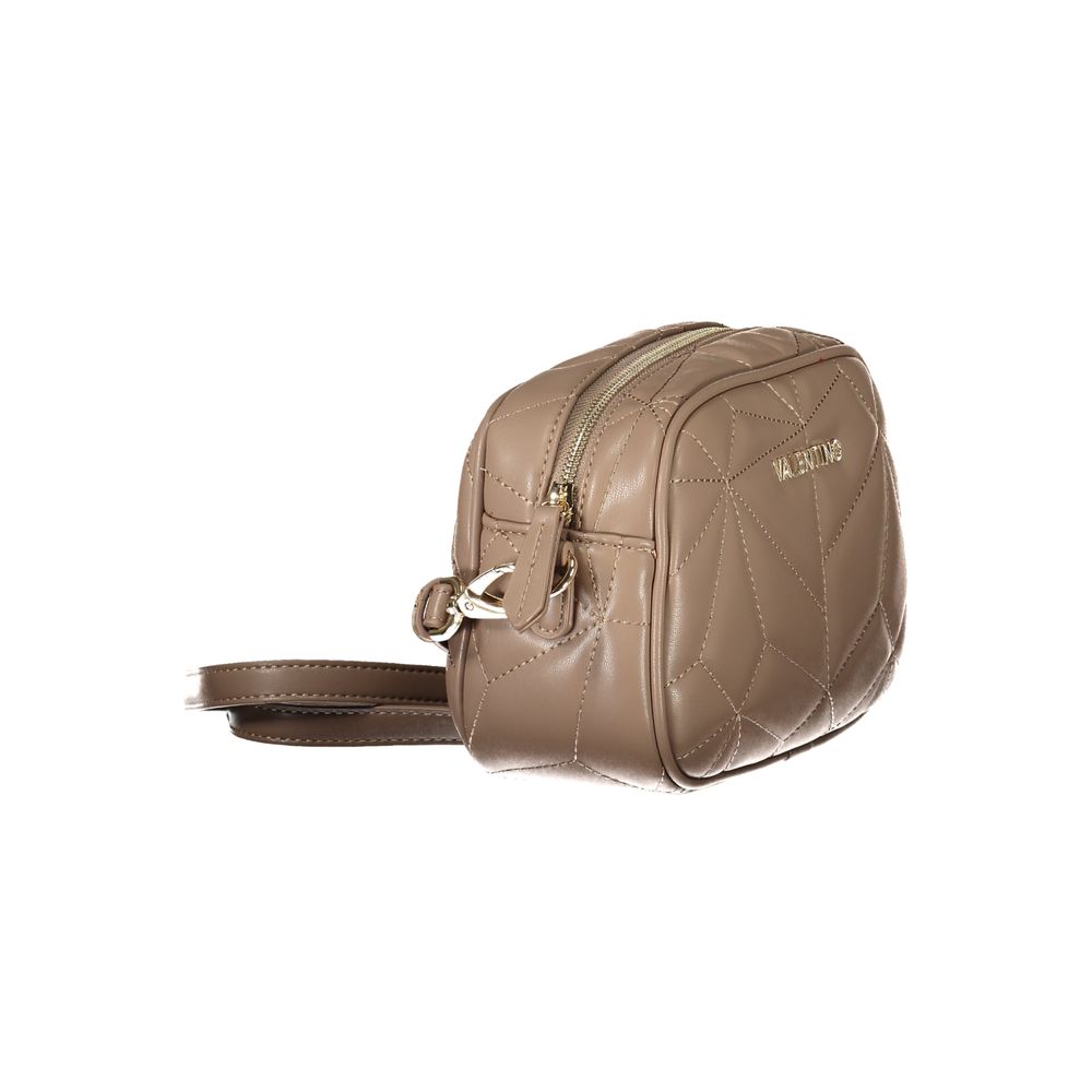Valentino Brown Polyethylene Handbag