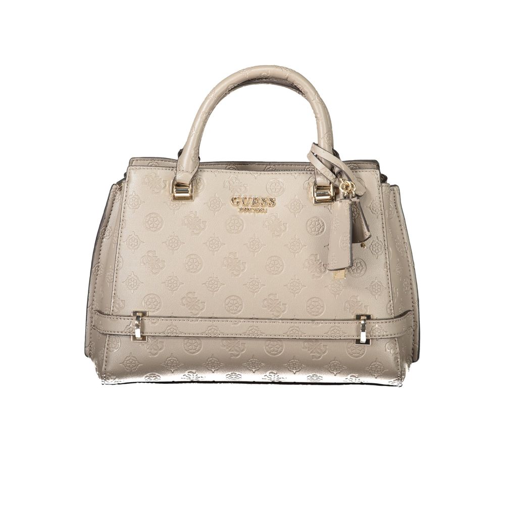 Guess Jeans Beige Polyethylene Women Handbag