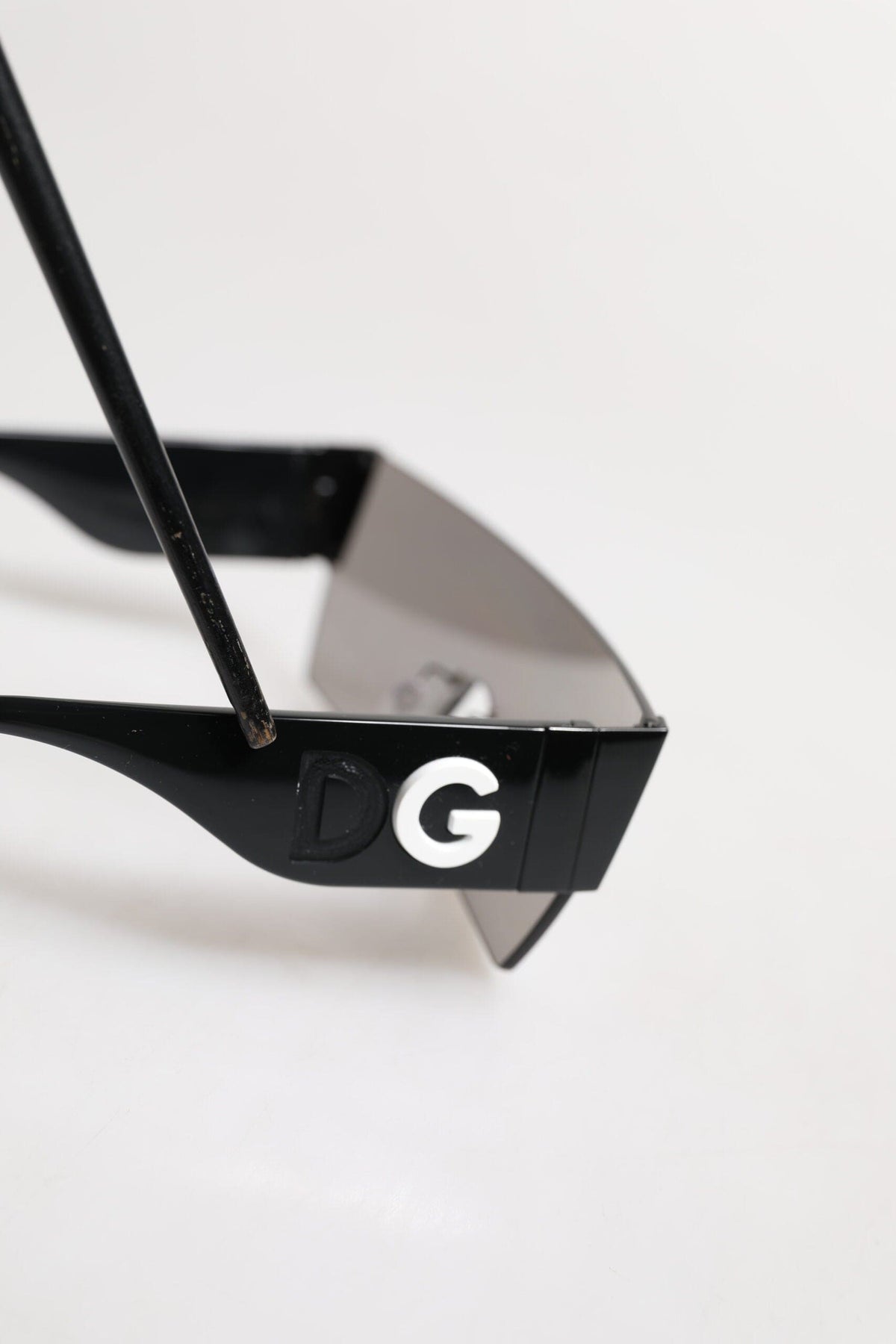 Dolce & Gabbana Black Metal Frame DNA Graffiti DG2233 Eyewear Sunglasses