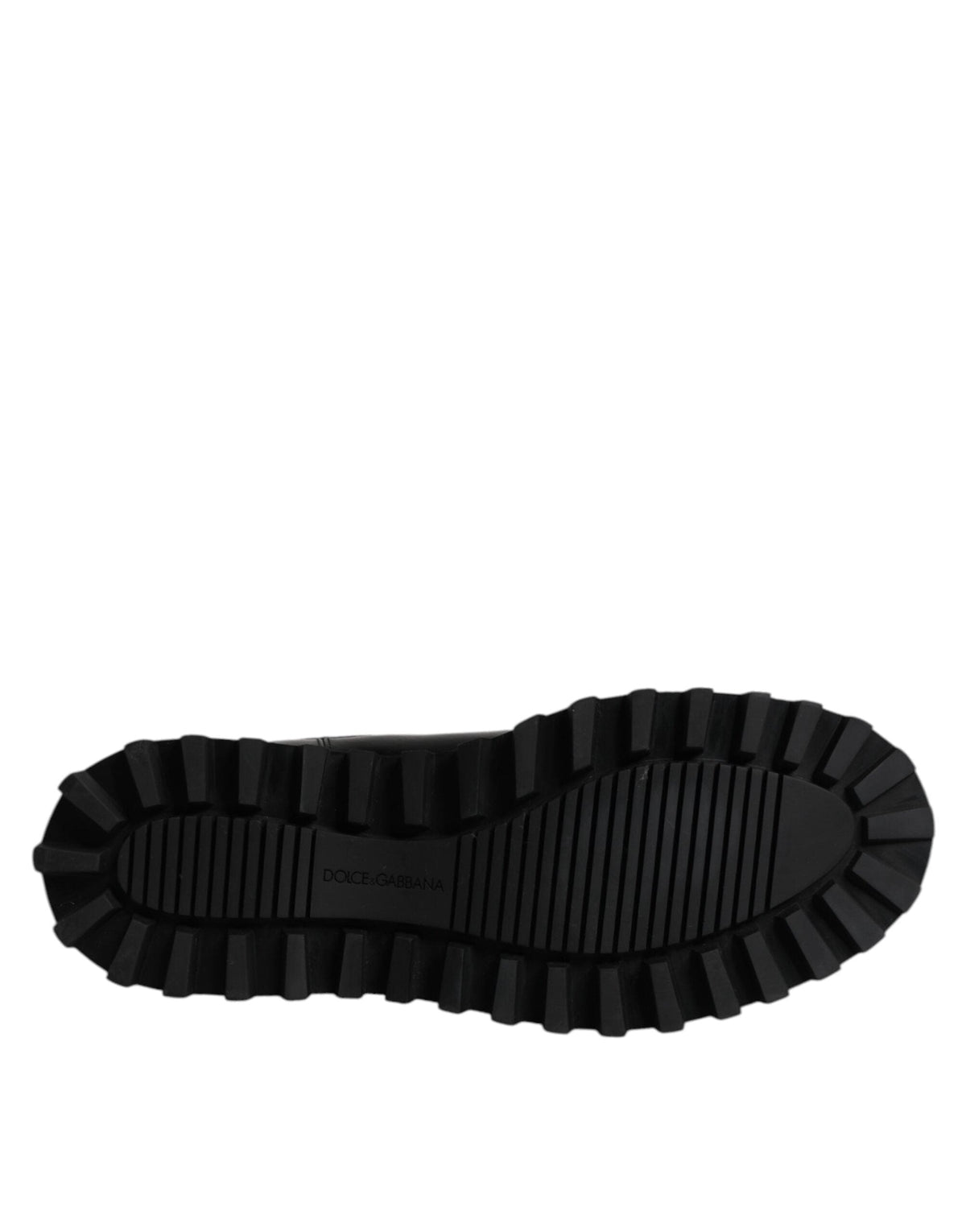 Dolce & Gabbana Black Belted DG Logo Men Chelsea Boots Shoes