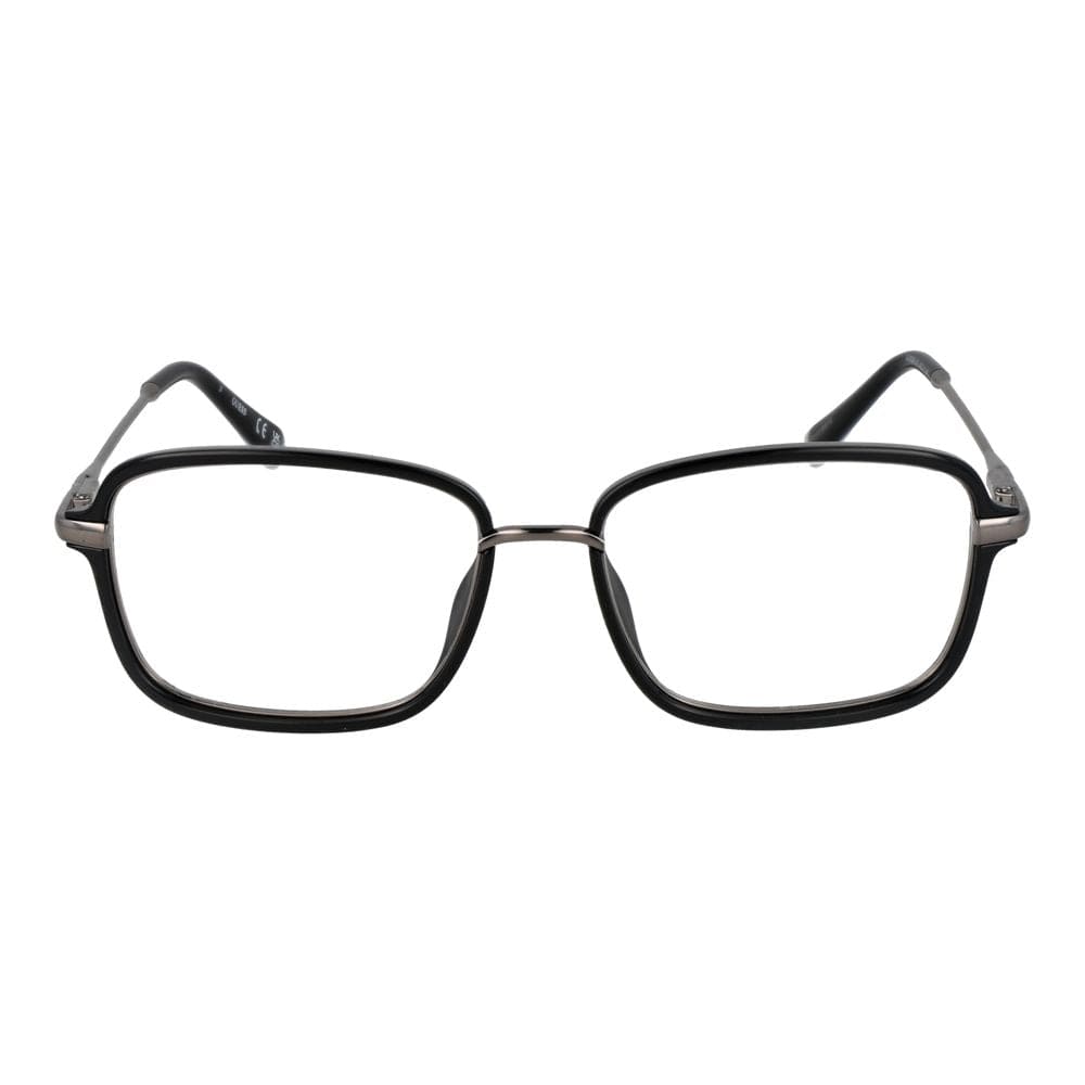 Guess Black Stainless Steel Glasses (Frames)
