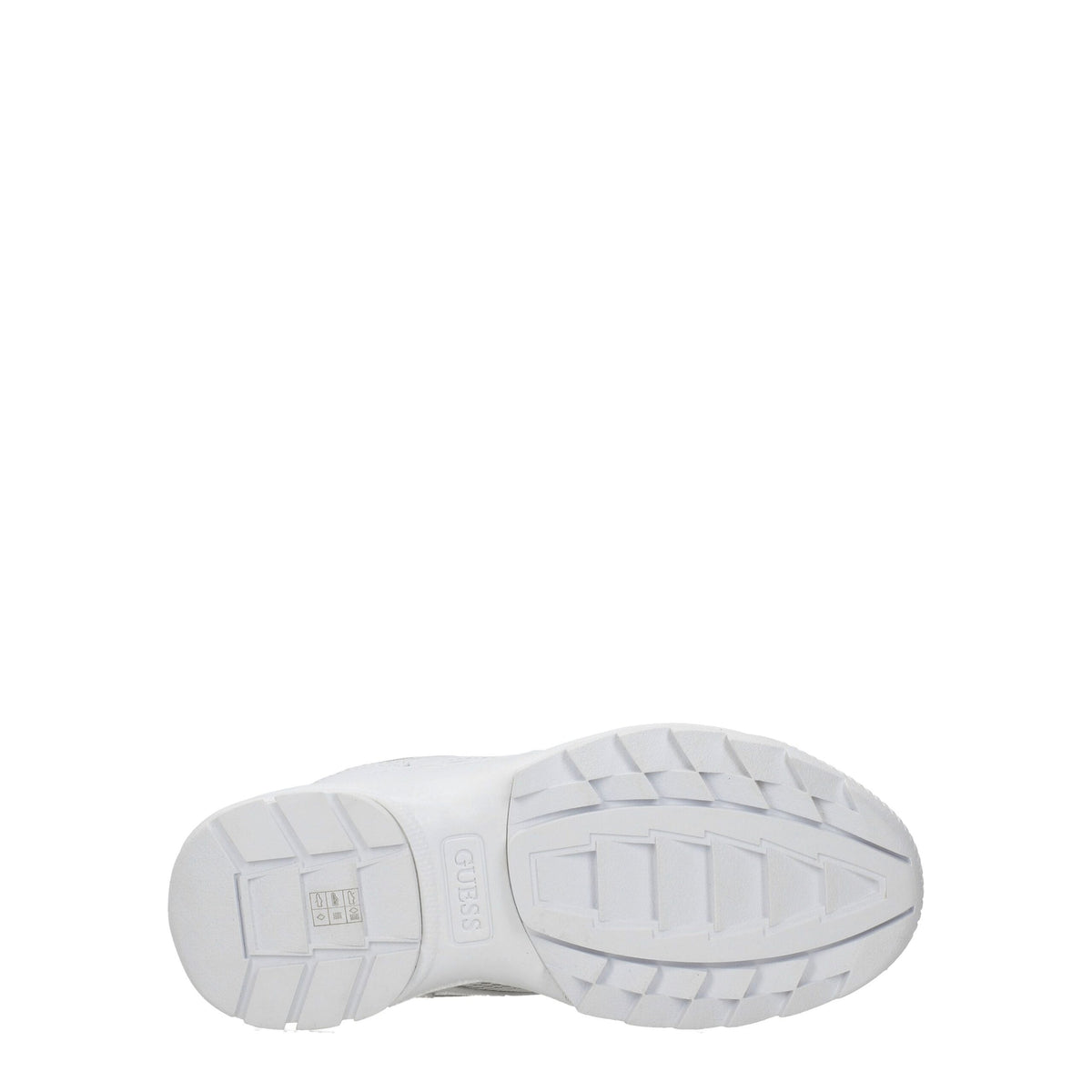 Guess White Polyethylene Chunky Sneakers