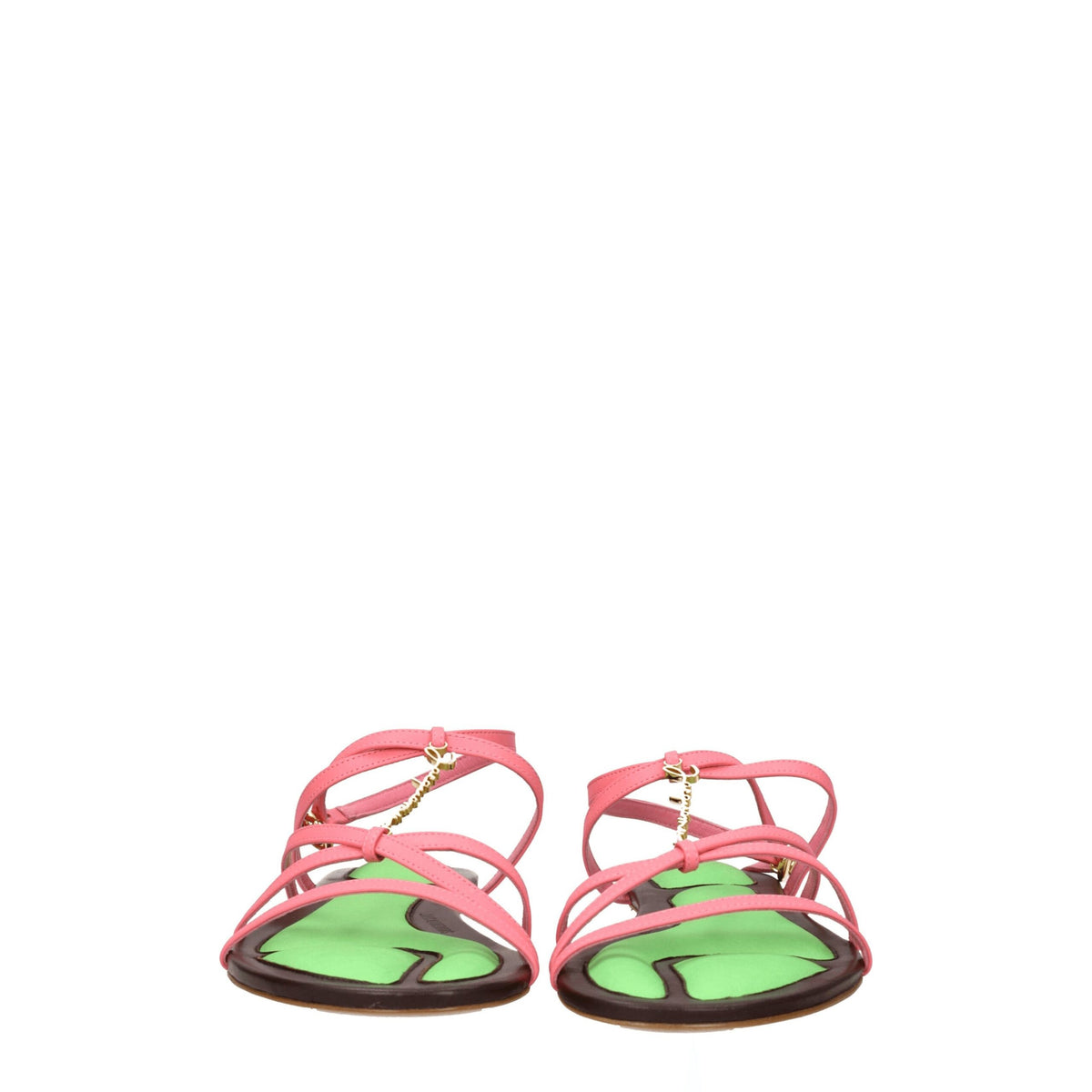Jacquemus Pink Leather Sandals