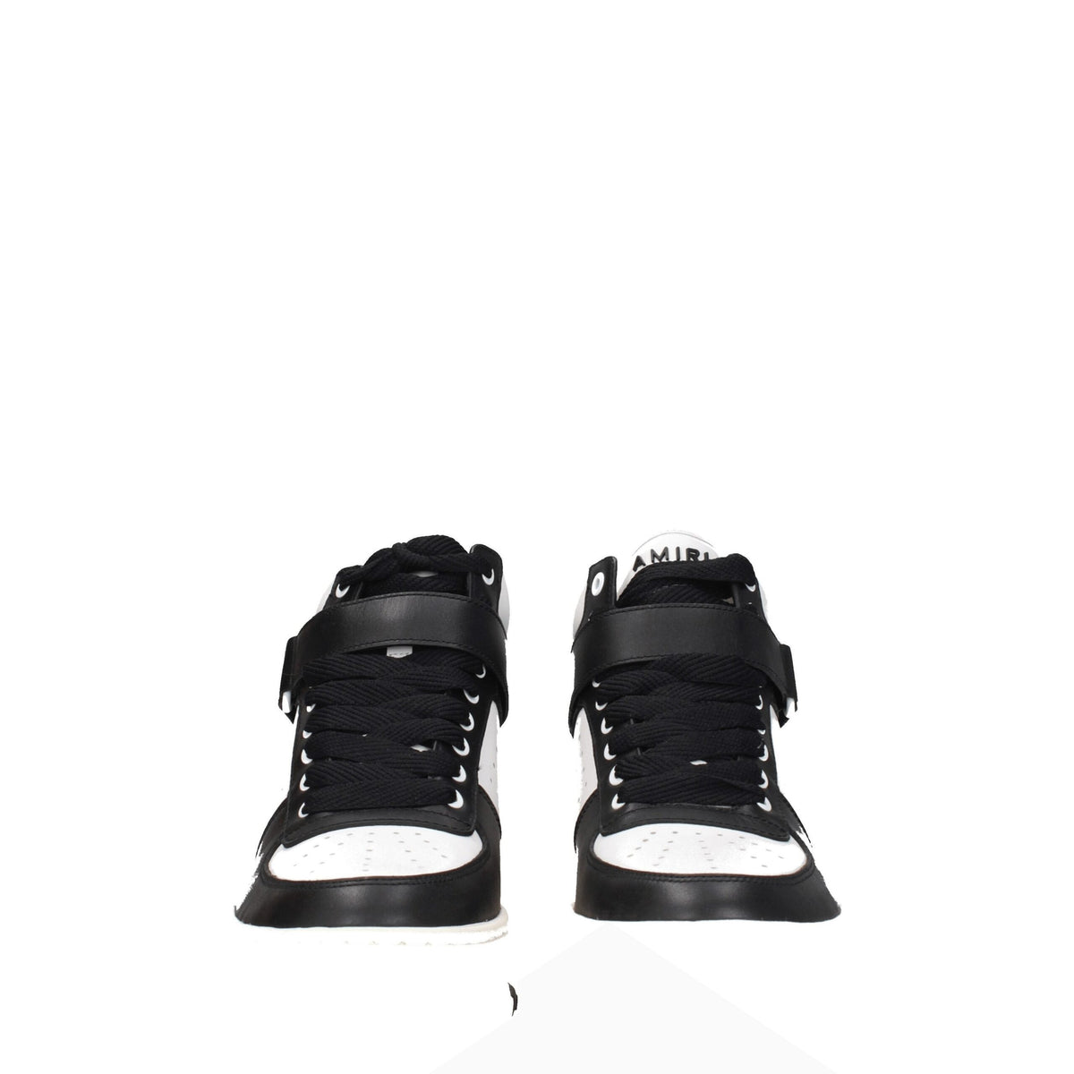 Amiri Black Leather High Top Sneakers