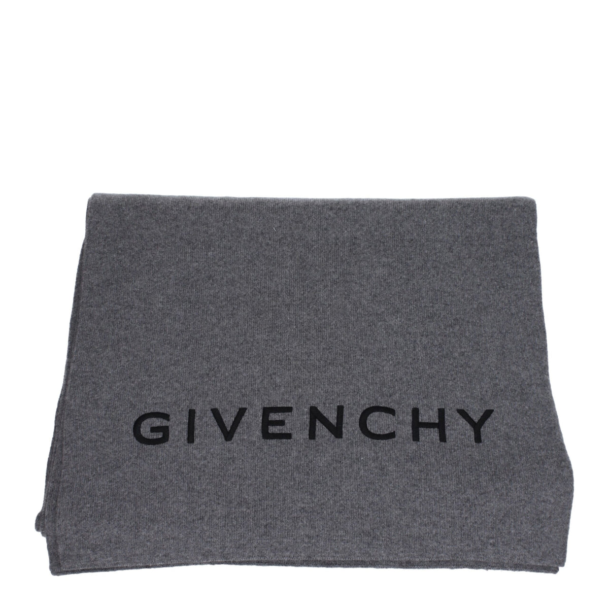 Givenchy Gray Wool Scarf