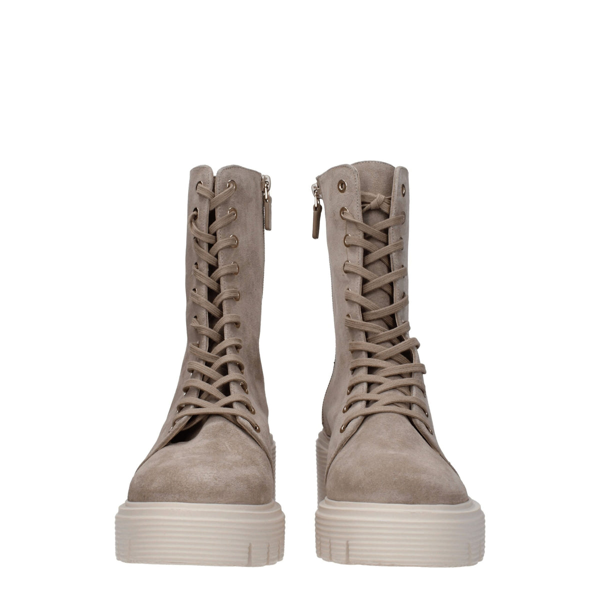 Stuart Weitzman Beige Leather Ankle Boots