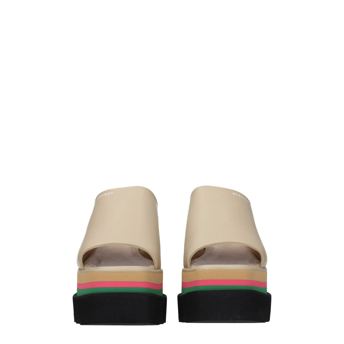 Stella McCartney Beige Leather Slippers