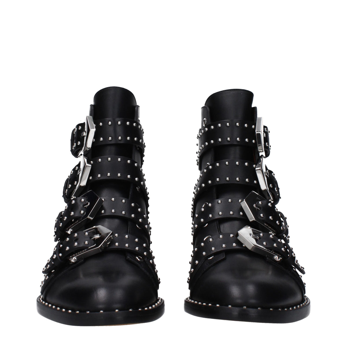 Givenchy Black Leather Ankle Boots