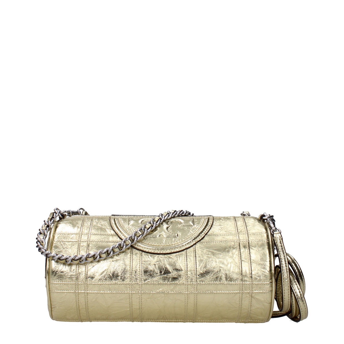 Tory Burch Gold Leather Shoulder Bag